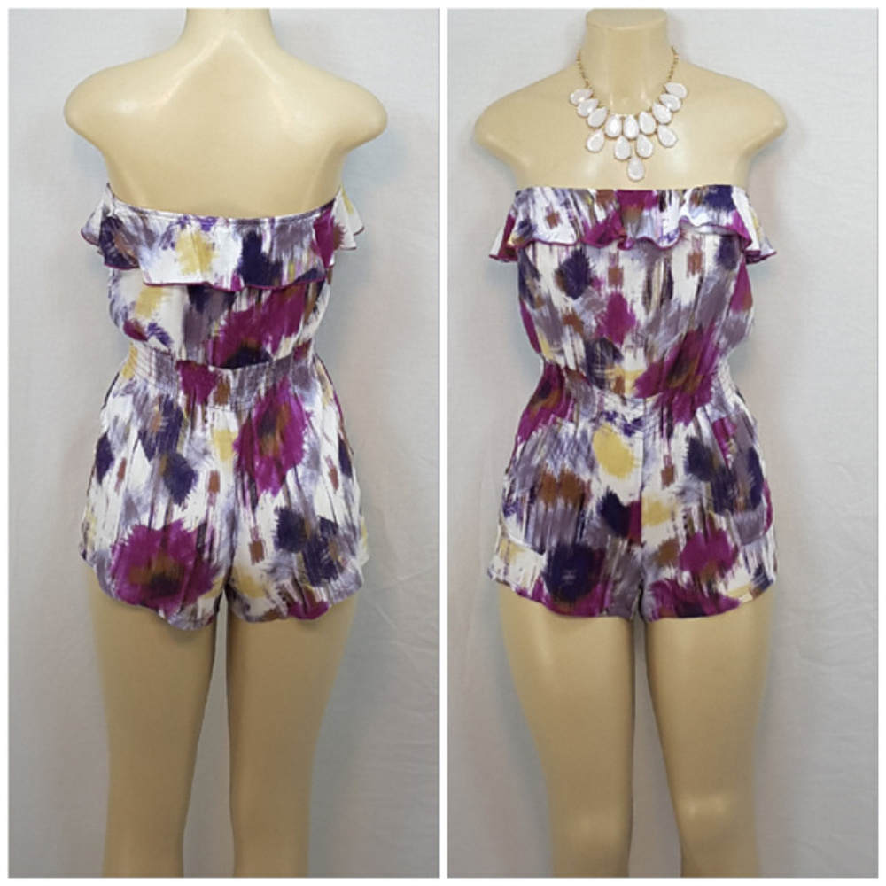 FOREVER 21, Strapless Romper, size Small - Picture 6 of 8